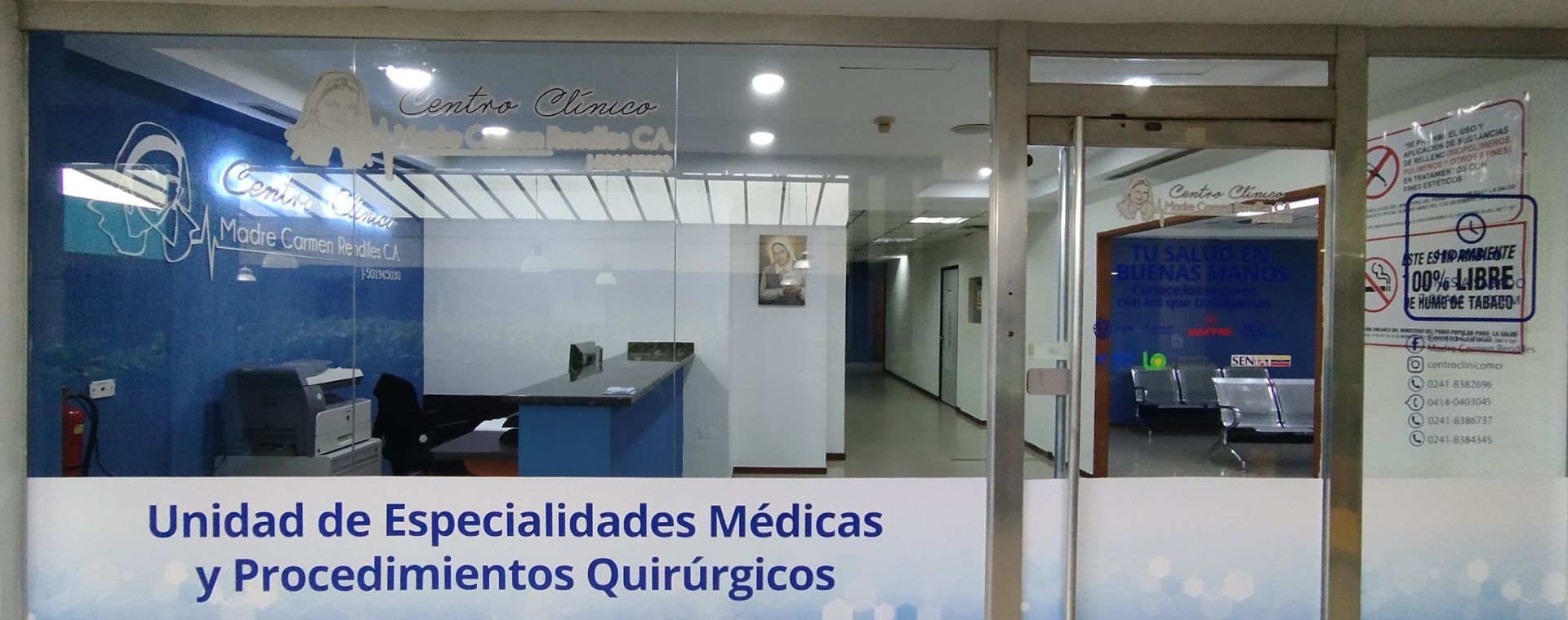 Fachada de la Unidad de Especialidades Médicas